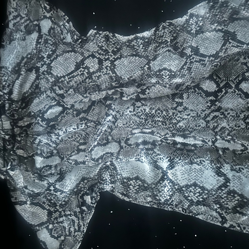 Express Snake Print Blouse